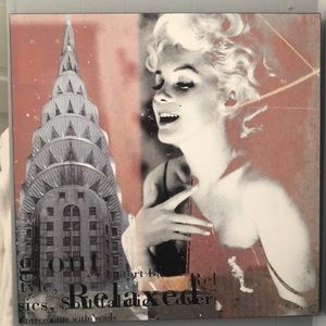 Marilyn Monroe 4D painting